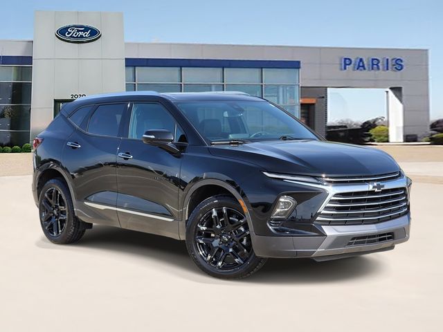 Black 2023 Chevrolet Blazer SUV / Crossover Front-Wheel Drive 9-Speed Automatic Overdrive