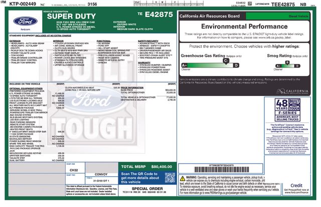 New 2026 White Ford XLT image 24