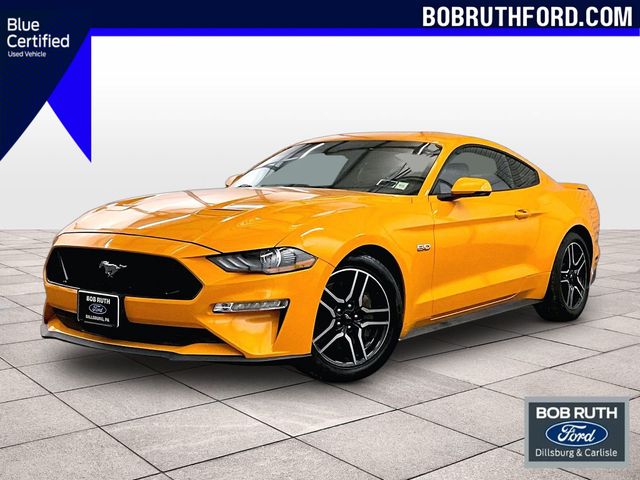 2019 Ford Mustang GT Premium Orange at Grove City Ford