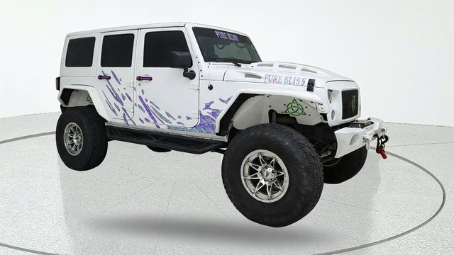 2012 Jeep Wrangler Unlimited Rubicon White at Joe Myers Mazda Kia