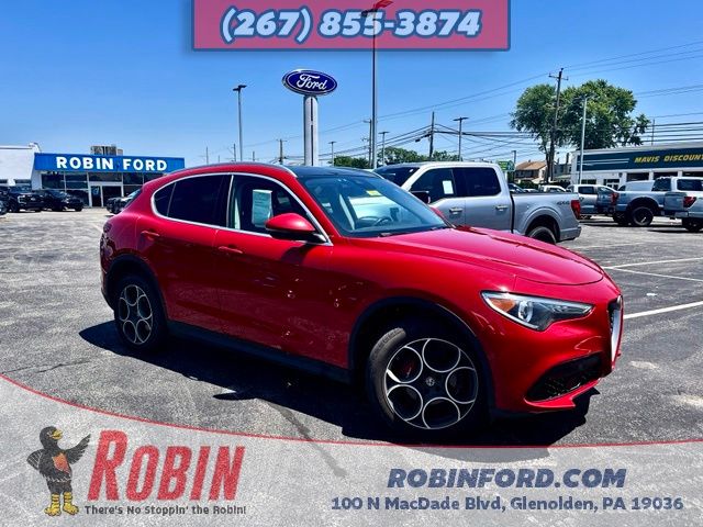 Alfa Rosso 2018 Alfa Romeo Stelvio SUV / Crossover All-Wheel Drive 8-Speed Automatic