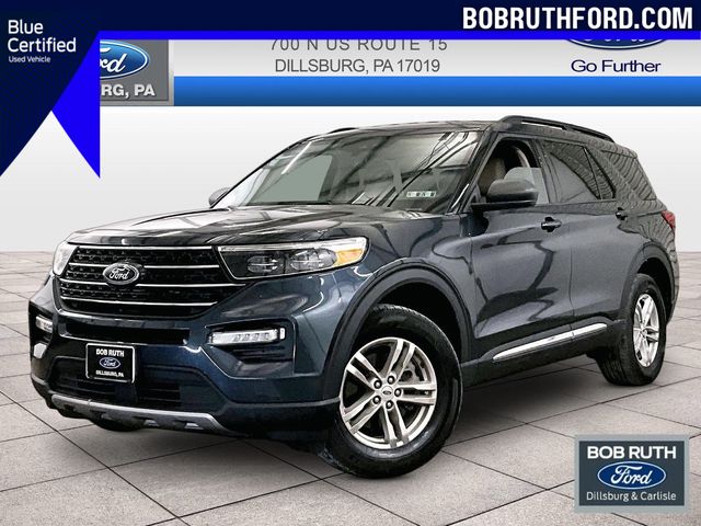 2023 Ford Explorer XLT Blue at Grove City Ford