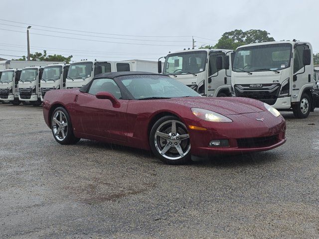 Monterey Red Metallic Tintcoat 2007 Chevrolet Corvette Convertible RWD Convertible Rear-Wheel Drive 6-Speed Automatic
