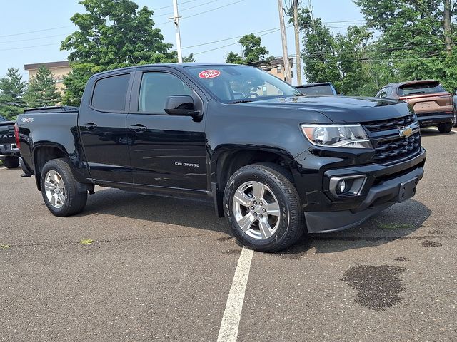 Black 2022 Chevrolet Colorado Pickup Truck Four-Wheel Drive 8-Speed Automatic