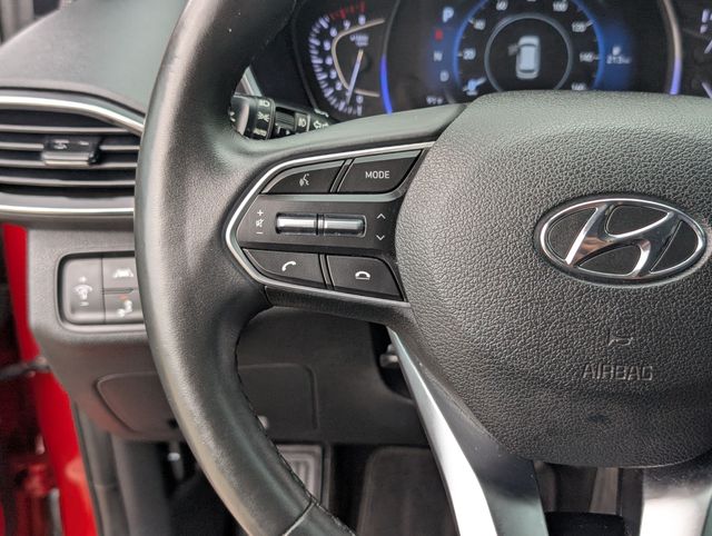 2020 Hyundai Santa Fe Limited Orange at DeMontrond Gulf Freeway
