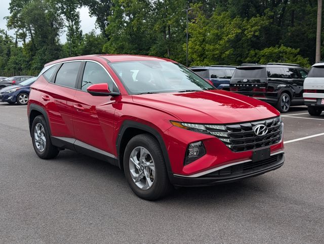 Calypso Red 2023 Hyundai Tucson SUV / Crossover Front-Wheel Drive 8-Speed Automatic