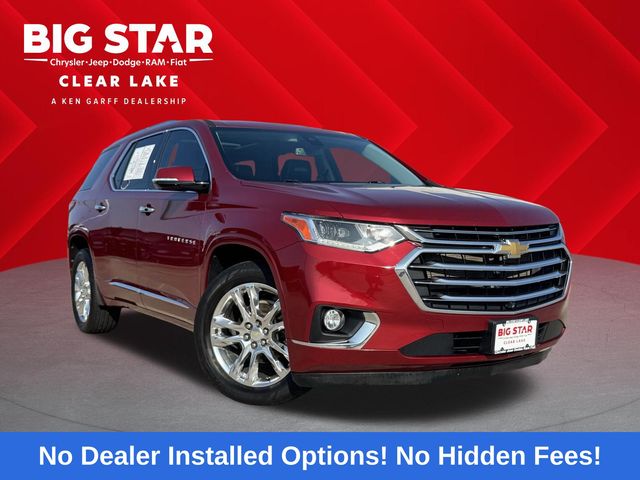 2020 Chevrolet Traverse High Country Red at Monument Chevrolet