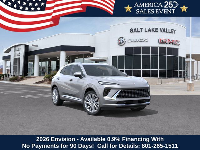 Moonstone Gray Metallic 2026 Buick Envision SUV / Crossover All-Wheel Drive 9-Speed Automatic
