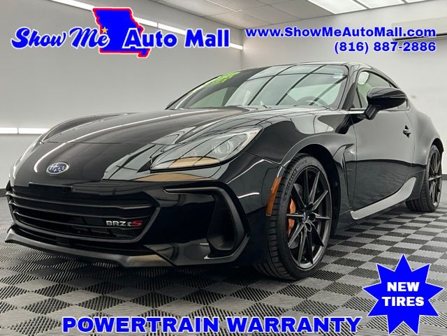 Crystal Black Silica 2024 Subaru BRZ Coupe Rear-Wheel Drive 6-Speed Manual