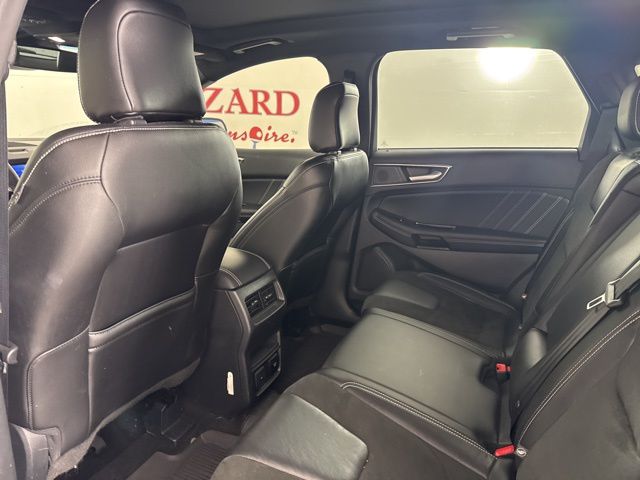 2020 Star White Metallic Tri-Coat Ford Edge ST AWD SUV