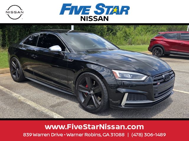 Black Metallic 2018 Audi S5 Coupe All-Wheel Drive 8-Speed Automatic
