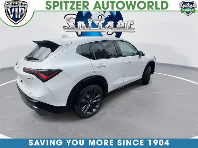 2026 Acura ADX A-Spec Package Silver at Spitzer Acura