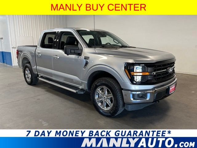 Silver Metallic 2024 Ford F-150 Pickup Truck Four-Wheel Drive Automatic
