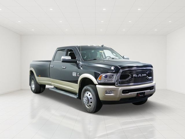 Brilliant Black Crystal Pearlcoat 2017 RAM 3500 Pickup Truck Four-Wheel Drive 6-Speed Automatic