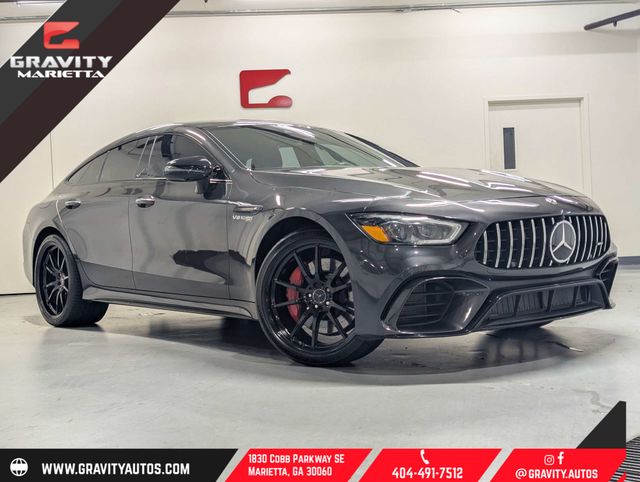 Gray 2019 Mercedes-Benz AMG GT Coupe All-Wheel Drive 9-Speed Automatic