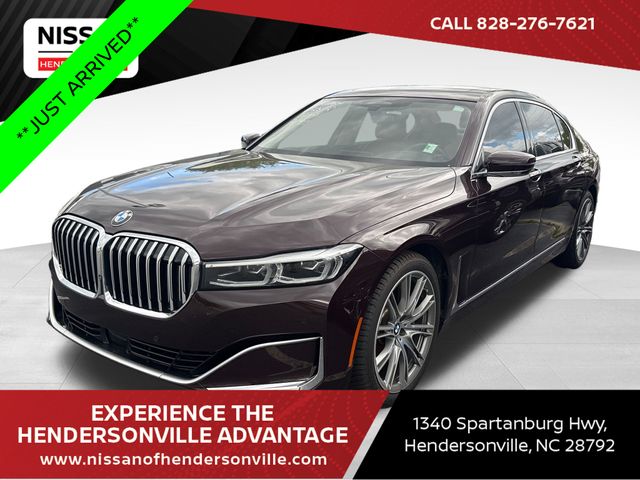 Burgundy Red Metallic 2020 BMW 7 Series 750i xDrive AWD Sedan All-Wheel Drive 8-Speed Automatic