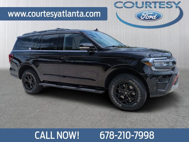 Black Metallic 2024 Ford Expedition SUV / Crossover Four-Wheel Drive Automatic