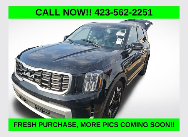Ebony Black 2025 Kia Telluride S AWD SUV / Crossover All-Wheel Drive 8-Speed Automatic