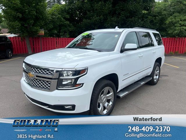 Summit White 2019 Chevrolet Tahoe SUV / Crossover Four-Wheel Drive 6-Speed Automatic Overdrive
