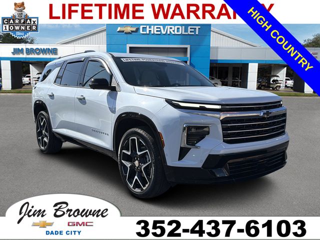 Polar White Tricoat 2026 Chevrolet Traverse SUV / Crossover Four-Wheel Drive 8-Speed Automatic
