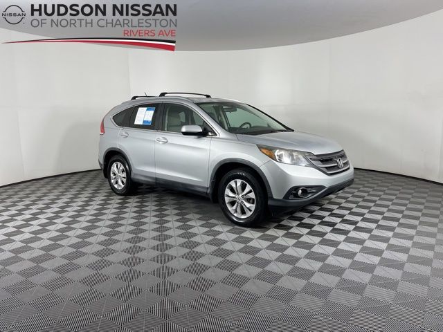 2012 Alabaster Silver Metallic Honda CR-V EX-L FWD SUV