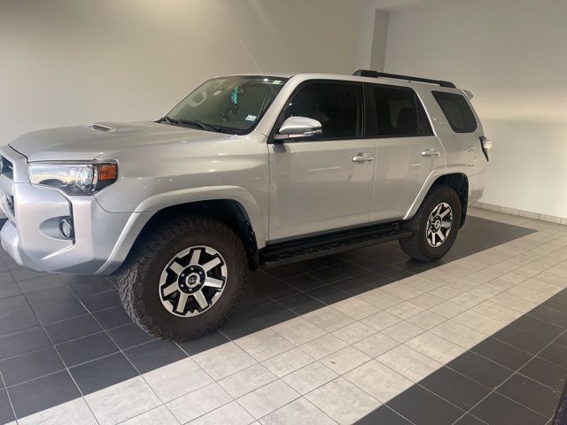 Classic Silver 2020 Toyota 4Runner TRD Off-Road Premium 4WD SUV / Crossover Four-Wheel Drive 5-Speed Automatic Overdrive