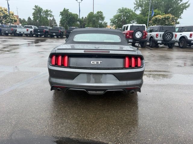 2017 Magnetic Metallic Ford Mustang GT Premium RWD Convertible