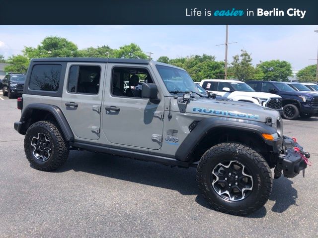 Sting-Gray Clearcoat 2021 Jeep Wrangler 4xe SUV / Crossover Four-Wheel Drive 8-Speed Automatic