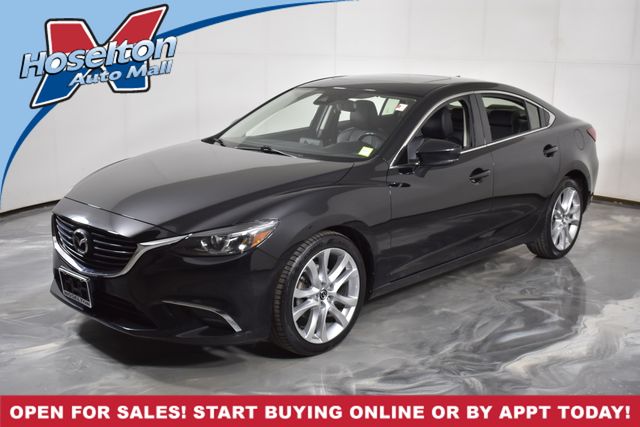 Jet Black Mica 2017 Mazda MAZDA6 Touring Sedan FWD Sedan Front-Wheel Drive 6-Speed Automatic