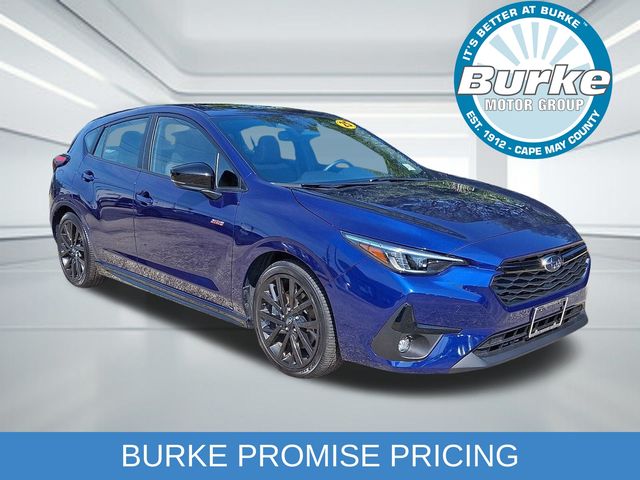 Sapphire Blue Pearl 2025 Subaru Impreza Wagon All-Wheel Drive Continuously Variable Transmission
