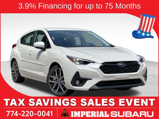 Crystal White Pearl 2026 Subaru Impreza Wagon All-Wheel Drive Continuously Variable Transmission