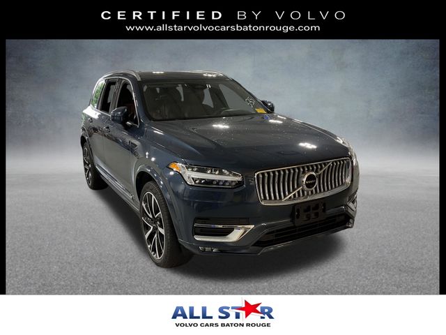 Denim Blue Metallic 2023 Volvo XC90 B6 Plus Bright Theme 7-Passenger AWD SUV / Crossover All-Wheel Drive Automatic