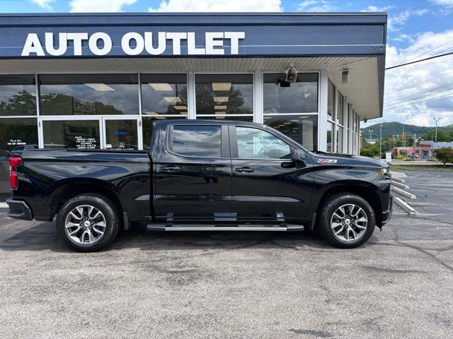 Black 2020 Chevrolet Silverado 1500 Pickup Truck Four-Wheel Drive 8-Speed Automatic
