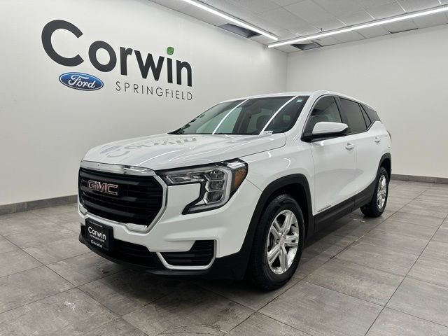 Summit White 2024 GMC Terrain SLE FWD SUV / Crossover Front-Wheel Drive 9-Speed Automatic