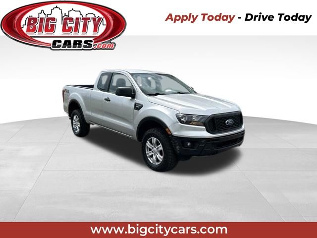 Ingot Silver 2019 Ford Ranger Pickup Truck Four-Wheel Drive Automatic