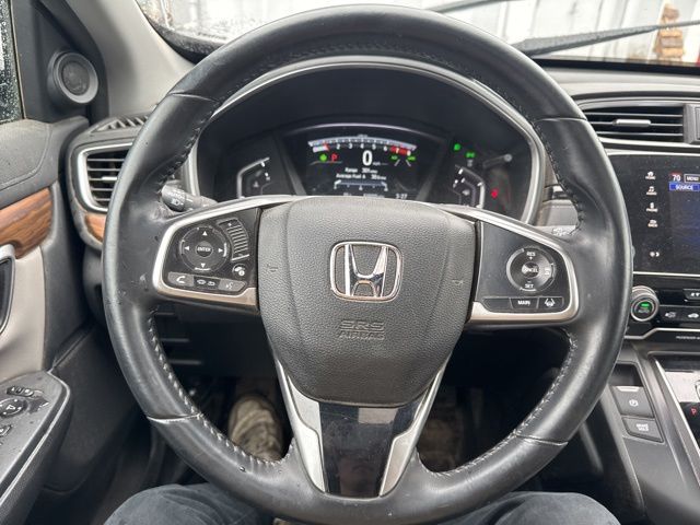 2017 Modern Steel Metallic Honda CR-V EX-L AWD SUV