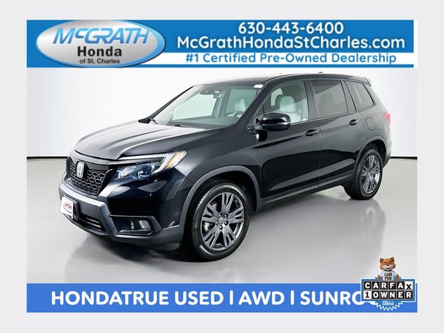 Crystal Black Pearl 2019 Honda Passport SUV / Crossover All-Wheel Drive 9-Speed Automatic