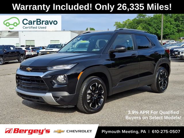 Mosaic Black Metallic 2023 Chevrolet Trailblazer SUV / Crossover Front-Wheel Drive Continuously Variable Transmission