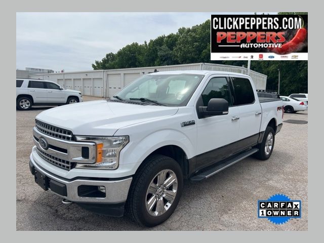Oxford White 2019 Ford F-150 XLT SuperCrew 4WD Pickup Truck Four-Wheel Drive Automatic