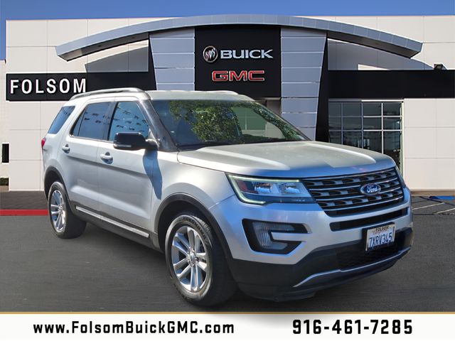 Ingot Silver 2017 Ford Explorer SUV / Crossover Front-Wheel Drive 6-Speed Automatic