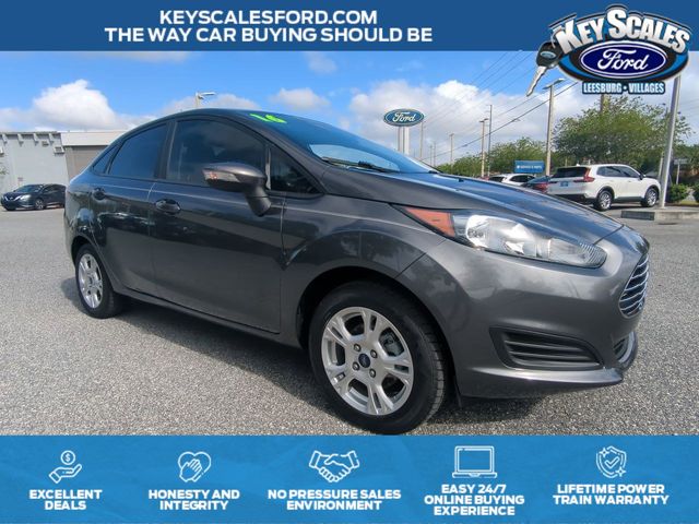 Gray (Magnetic) 2016 Ford Fiesta SE Sedan Front-Wheel Drive 6-Speed Automatic