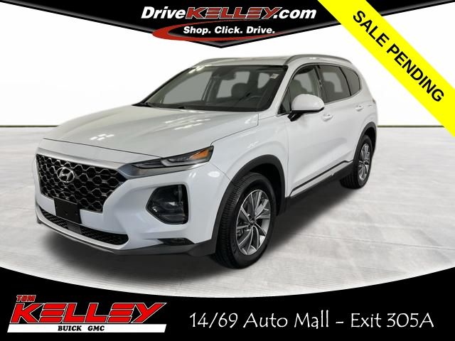 Quartz White 2020 Hyundai Santa Fe 2.4L SEL FWD SUV / Crossover Front-Wheel Drive 8-Speed Automatic