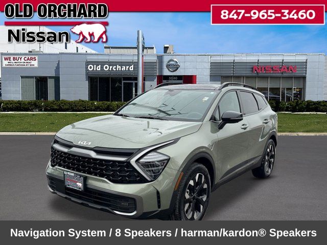 Jungle Green 2024 Kia Sportage Hybrid Plug-In X-Line Prestige AWD SUV / Crossover All-Wheel Drive 6-Speed Automatic