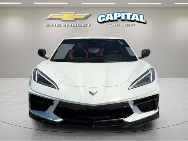 Arctic White 2024 Chevrolet Corvette Convertible Rear-Wheel Drive 8-Speed Dual Clutch