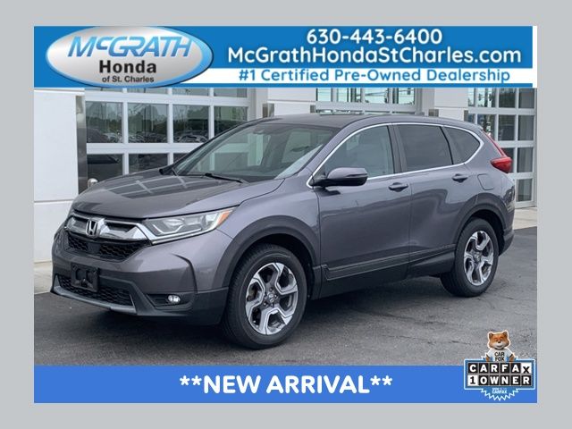 Gray (Modern Steel Metallic) 2018 Honda CR-V SUV / Crossover All-Wheel Drive Continuously Variable Transmission