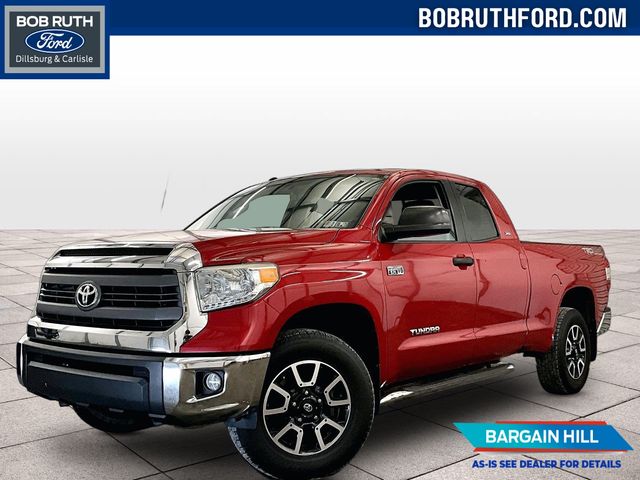 2014 Toyota Tundra SR5 Red at Klick Lewis Buick Chevrolet