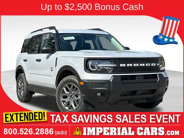 Space White Metallic 2026 Ford Bronco Sport SUV / Crossover All-Wheel Drive 8-Speed Automatic