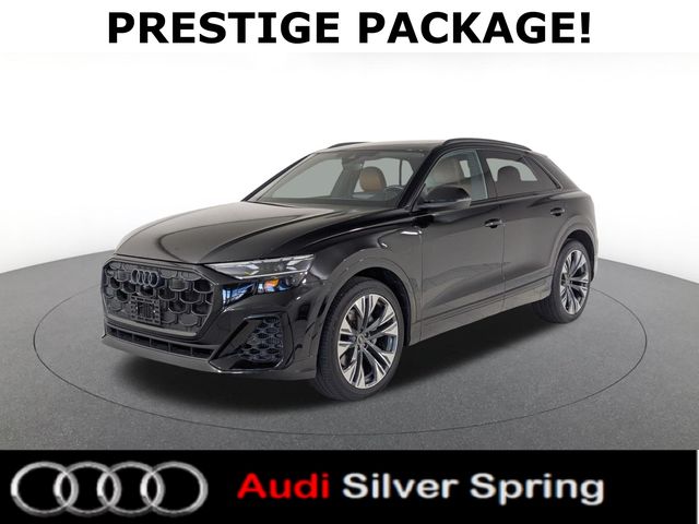 Mythos Black Metallic 2025 Audi Q8 quattro Prestige 55 TFSI SUV / Crossover All-Wheel Drive 8-Speed Automatic