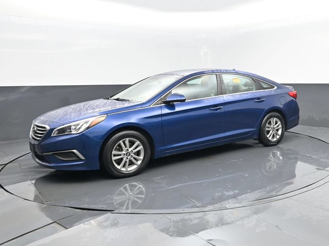 2017 Lakeside Blue Hyundai Sonata Base FWD Sedan