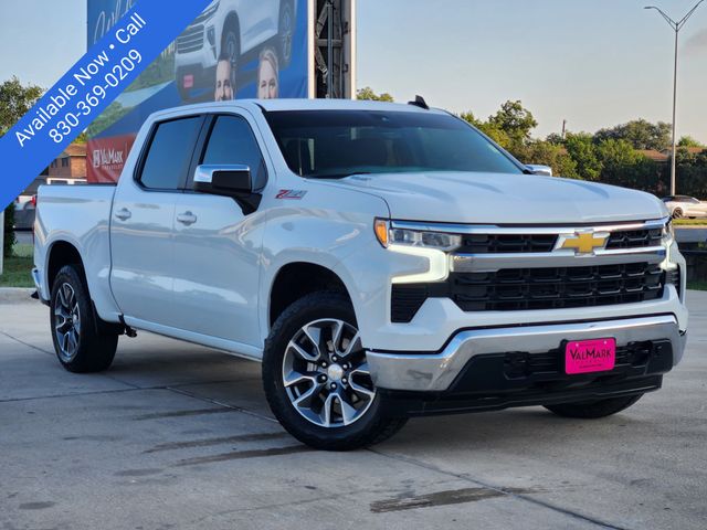 Summit White 2024 Chevrolet Silverado 1500 Pickup Truck Four-Wheel Drive Automatic